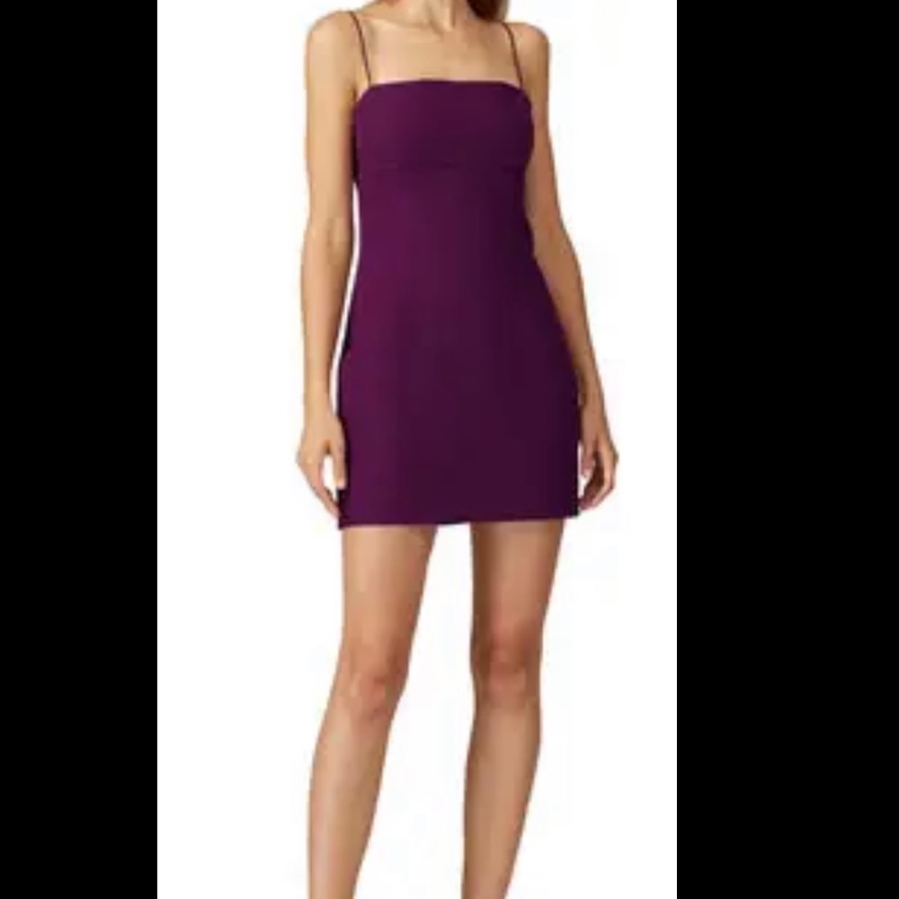 Milly Reina Tie Back Mini Dress